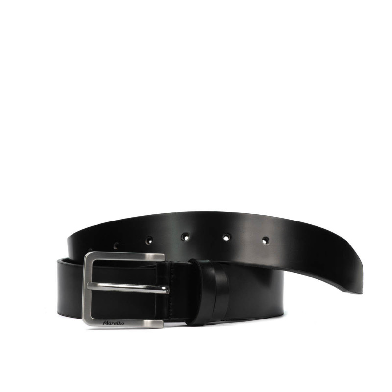 Cintura uomo 60b nero lucido