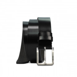 Cintura uomo 60b nero lucido