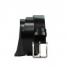 Cintura uomo 60b nero lucido