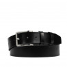 Cintura uomo 60b nero lucido