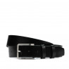 Cintura uomo 60b nero lucido
