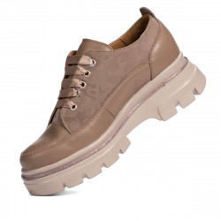 Scarpe casual donna 6043 cappuccino combinato