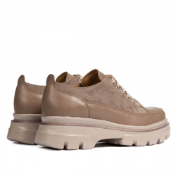 Scarpe casual donna 6043 cappuccino combinato