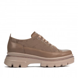 Scarpe casual donna 6043 cappuccino combinato