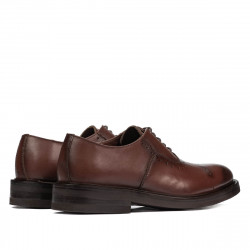 Scarpe eleganti adolescenti 381 a cognac