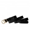 Cintura donna 29m croco nero