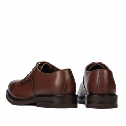 Scarpe eleganti uomo 937 a cognac