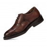 Scarpe eleganti adolescenti 381 a cognac