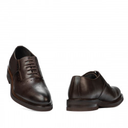Scarpe eleganti uomo 937 a caffè