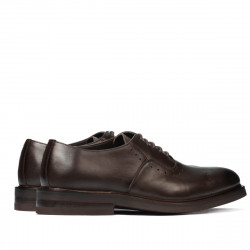 Scarpe eleganti uomo 937 a caffè