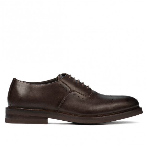 Scarpe eleganti uomo 937 a caffè