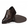 Scarpe eleganti da uomo 937m a caffè