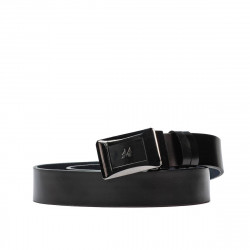 Cintura uomo 42b nero lucido