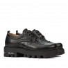 Scarpe casual donna 6047 nero combinato