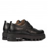 Scarpe casual donna 6047 nero combinato