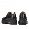 Scarpe casual donna 6047 nero combinato
