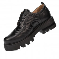 Scarpe casual donna 6047 nero combinato