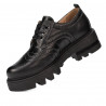 Scarpe casual donna 6047 nero combinato