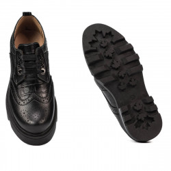 Scarpe casual donna 6047 nero combinato