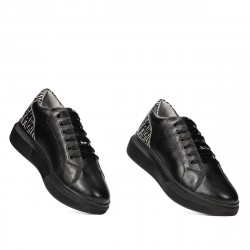 Scarpe casual/sport 6048 nero combinato
