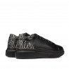 Scarpe casual/sport 6048 nero combinato