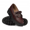 Scarpe casual donna 6044 bordeaux