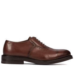 Scarpe eleganti uomo 937 a cognac