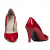 Scarpe eleganti donna 1234 vernice rossa