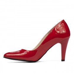 Scarpe eleganti donna 1234 vernice rossa