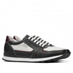 Scarpe sportive uomo 833 indaco+bianco