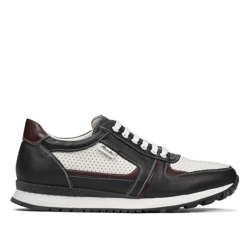 Scarpe sportive uomo 833 indaco+bianco