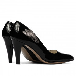 Scarpe eleganti donna 1234 vernice nera