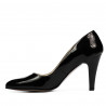 Scarpe eleganti donna 1234 vernice nera
