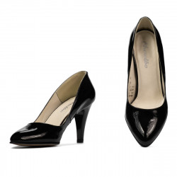 Scarpe eleganti donna 1234 vernice nera
