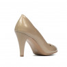 Scarpe eleganti donna 1234 vernice beige