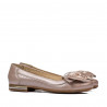 Ballerine donna 6050 rosa cipria combinato