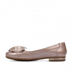 Ballerine donna 6050 rosa cipria combinato