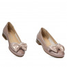 Ballerine donna 6050 rosa cipria combinato