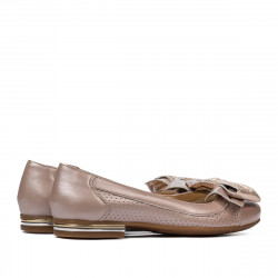 Ballerine donna 6050 rosa cipria combinato