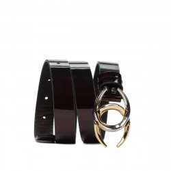 Cintura donna 21m vernice bordeaux