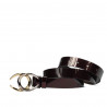 Cintura donna 21m vernice bordeaux