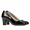 Scarpe eleganti donna 1209 vernice nera