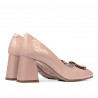 Scarpe eleganti donna 1291 vernice rosa