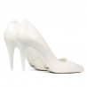 Scarpe eleganti donna 1246 vernice bianca