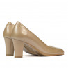 Scarpe eleganti donna 1209 vernice beige02