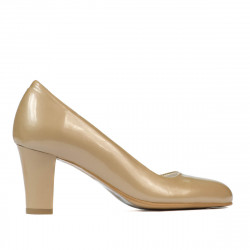 Scarpe eleganti donna 1209 vernice beige02