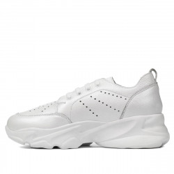 Scarpe sportive donna 6046 bianco perlato