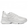 Scarpe sportive donna 6046 bianco perlato