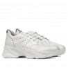 Scarpe sportive donna 6046 bianco perlato