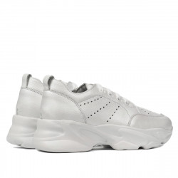 Scarpe sportive donna 6046 bianco perlato